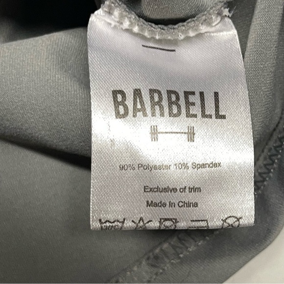 Barbell Apparel Men’s Gray Hooded Workout Sweatshirt - Picture 8 of 9